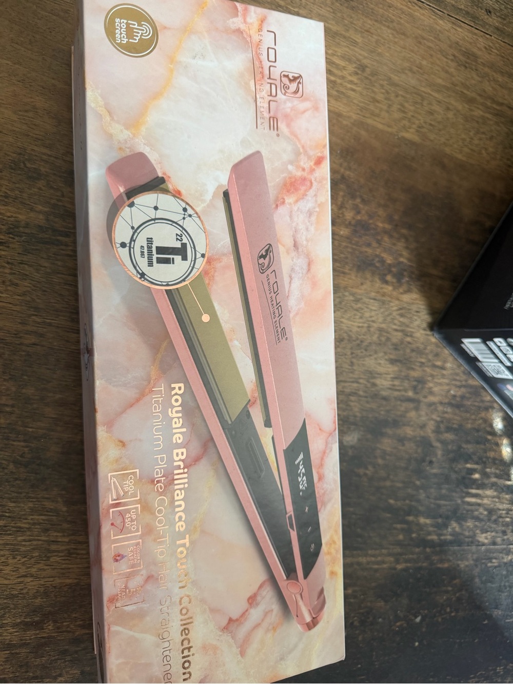 Brilliance Touch Collection Pink Hair Straightener